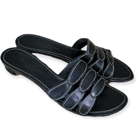 Cole Haan Estrella Black Sandals 7.5 - Picture 7 of 10
